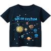 ALEXZV Toddler Boy' Shirts 2 Packs Dinosaur Short Sleeve Tops T-Shirt Size for 3-6 Years (US, Age, 6 Years, Black) view 3