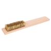 balacoo 1pcs Snowboard Wax Brush Handle Row Copper Wire Cleaning Tool for Ski and Skateboard Wax Removal Lightweight and Portable for Easy Storage and Use