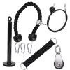 TANIQIACA 8Pcs Portable DIY Pulley Rope Exercise Arm Strength Training Triceps Kit view 1