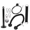 TANIQIACA 8Pcs Portable DIY Pulley Rope Exercise Arm Strength Training Triceps Kit view 4