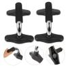 LIOOBO Handles Bar for Men Metal Roller Exercise Equipment Abdominal Trainer Home Gym Equipment Random Color view 4
