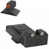 Kensight Bomar BMCS Beveled Blade Adjustable Target 1911 Rear Night Sight Set w/Deep Sight 980-099 view 2