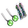 balacoo Bike Training Wheels for Boy Girl Durable Auxiliary Wheels with Green Rack Easy to Install Balance Stabilizer for Boy Girl for Learning to Ride view 1