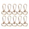 TANIQIACA Key Chain Bag Strap Buckles 10pcs 13mm Lobster Clasp Collar Carabiner Hooks for DIY and Outdoor Use view 1