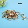 TANIQIACA Key Chain Bag Strap Buckles 10pcs 13mm Lobster Clasp Collar Carabiner Hooks for DIY and Outdoor Use view 4