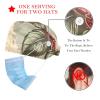 2-Pc,Bouffant Nurse Hats,Scrub Cap Adjustable Scrub Hats with Sweatband,Vintage Background with Roses view 2