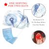 2-Pc,Bouffant Nurse Hats,Scrub Cap Adjustable Scrub Hats with Sweatband,Flowers Plant view 2