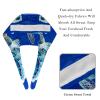 2-Pc,Bouffant Nurse Hats,Scrub Cap Adjustable Scrub Hats with Sweatband,Blue Sea Animal Sea Turtle view 4