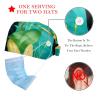 2-Pc,Bouffant Nurse Hats,Scrub Cap Adjustable Scrub Hats with Sweatband,Crow Bird Feather Leaves view 2
