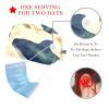 2-Pc,Bouffant Nurse Hats,Scrub Cap Adjustable Scrub Hats with Sweatband,Art Whale Animal Illustration view 2
