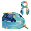 Nursing Hats,Working Cap with Buttons and Cotton Sweatband,Ocean Seal Art Animal Pattern view 1