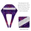 2-Pc,Bouffant Nurse Hats,Scrub Cap Adjustable Scrub Hats with Sweatband,Cob Webs and Purple Animals view 4