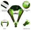 Nursing Hats,Working Cap with Buttons and Cotton Sweatband,Animalgreen Leaf Frog view 4