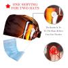 2-Pc,Bouffant Nurse Hats,Scrub Cap Adjustable Scrub Hats with Sweatband,Drink Photo Wine view 2