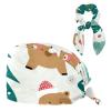 YTYVAGT Nursing Hats,Working Cap with Buttons and Cotton Sweatband,Bear and Deer Tree view 1