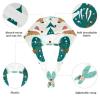 YTYVAGT Nursing Hats,Working Cap with Buttons and Cotton Sweatband,Bear and Deer Tree view 4