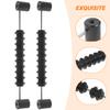 SUPVOX 2Packs Foosball Score Keepers: Abacus Style Table Soccer Scoring Beads - Black Wooden Scoreboard with Metal Rods - Universal Fit for Most Football Tables view 2