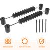 SUPVOX 2Packs Foosball Score Keepers: Abacus Style Table Soccer Scoring Beads - Black Wooden Scoreboard with Metal Rods - Universal Fit for Most Football Tables view 3
