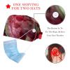 2-Pc,Bouffant Nurse Hats,Scrub Cap Adjustable Scrub Hats with Sweatband,Food Fruit Watermelon view 2