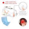 2-Pc,Bouffant Nurse Hats,Scrub Cap Adjustable Scrub Hats with Sweatband,Cute Watercolor Rabbits view 2