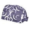 2-Pc,Bouffant Nurse Hats,Scrub Cap Adjustable Scrub Hats with Sweatband,Black and White Lantern Shape view 1