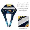 2-Pc,Bouffant Nurse Hats,Scrub Cap Adjustable Scrub Hats with Sweatband,Cartoon Colored Dinosaurs view 4