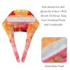 2-Pc,Bouffant Nurse Hats,Scrub Cap Adjustable Scrub Hats with Sweatband,Watercolor Summer Gragonfly view 4