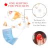 2-Pc,Bouffant Nurse Hats,Scrub Cap Adjustable Scrub Hats with Sweatband,Bone Cute Welsh Dog view 2