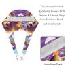 2-Pc,Bouffant Nurse Hats,Scrub Cap Adjustable Scrub Hats with Sweatband,Tropical Surf Cartoon Sloth view 4