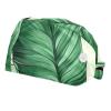 2-Pc,Bouffant Nurse Hats,Scrub Cap Adjustable Scrub Hats with Sweatband,Banana Leaf Flowers Tropical view 1