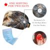 2-Pc,Bouffant Nurse Hats,Scrub Cap Adjustable Scrub Hats with Sweatband,Wild Animal Eagle view 2