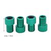 Balacoo Bicycle Tire Valve Adapter Kit 4 Pcs to Adapters Aluminum Alloy Easy Installation for Pump Air Compressor Green view 2