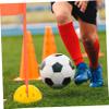 WHAMVOX Soccer Training Poles Pack Abs Soccer Pole Base Stability Safety for Football Equipment view 3