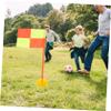 WHAMVOX Soccer Training Poles Pack Abs Soccer Pole Base Stability Safety for Football Equipment view 4