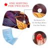 2-Pc,Bouffant Nurse Hats,Scrub Cap Adjustable Scrub Hats with Sweatband,Colorful Art Leaf Pattern view 2