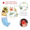 2-Pc,Bouffant Nurse Hats,Scrub Cap Adjustable Scrub Hats with Sweatband,Fruits Pineapple Flower view 2