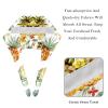 2-Pc,Bouffant Nurse Hats,Scrub Cap Adjustable Scrub Hats with Sweatband,Fruits Pineapple Flower view 4