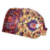 2-Pc,Bouffant Nurse Hats,Scrub Cap Adjustable Scrub Hats with Sweatband,Ethnic Retro Mandala Carpet view 1