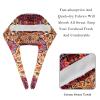 2-Pc,Bouffant Nurse Hats,Scrub Cap Adjustable Scrub Hats with Sweatband,Ethnic Retro Mandala Carpet view 4