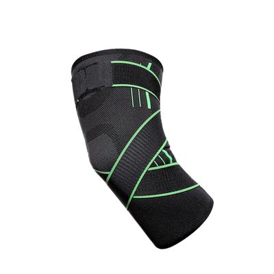 balacoo Sports Brace Silicone Strip Pads Leg Brace for Protection Comfortable Elastic Green Size s for Activities