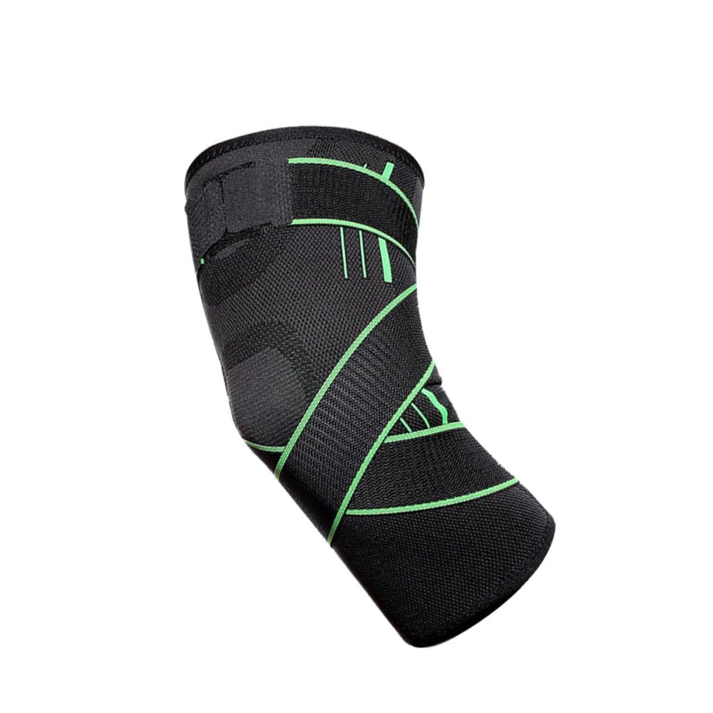 balacoo Sports Brace Silicone Strip Pads Leg Brace for Protection Comfortable Elastic Green Size s for Activities