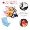 2-Pc,Bouffant Nurse Hats,Scrub Cap Adjustable Scrub Hats with Sweatband,Watercolor Flower Skull view 2