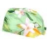 2-Pc,Bouffant Nurse Hats,Scrub Cap Adjustable Scrub Hats with Sweatband,Watercolor Fruits Lemon Leaf view 1