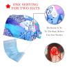 2-Pc,Bouffant Nurse Hats,Scrub Cap Adjustable Scrub Hats with Sweatband,Abstract City Floral Striped view 2