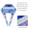 2-Pc,Bouffant Nurse Hats,Scrub Cap Adjustable Scrub Hats with Sweatband,Abstract City Floral Striped view 4