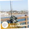 SUPVOX Enhanced Fishing Experience Fishing Rod Connecting Tubes Solid Stainless Steel Easy Assembly view 3