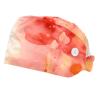 2-Pc,Bouffant Nurse Hats,Scrub Cap Adjustable Scrub Hats with Sweatband,Watercolor Pink view 1