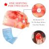 2-Pc,Bouffant Nurse Hats,Scrub Cap Adjustable Scrub Hats with Sweatband,Watercolor Pink view 2