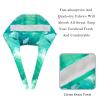 2-Pc,Bouffant Nurse Hats,Scrub Cap Adjustable Scrub Hats with Sweatband,Texture Gradient Green view 4