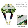 2-Pc,Bouffant Nurse Hats,Scrub Cap Adjustable Scrub Hats with Sweatband,Bird Stripe Tropical Parrot view 4